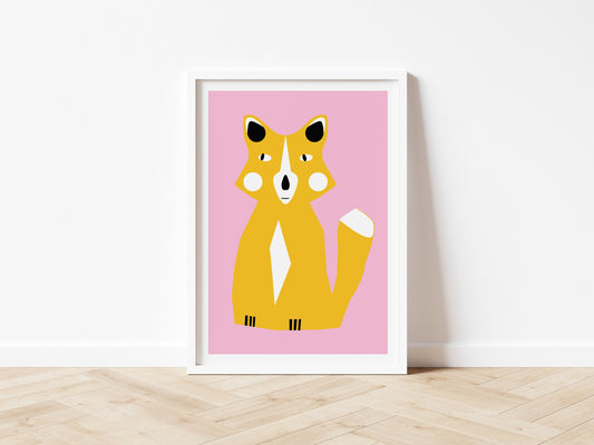 Red Fox - Art print A5/A4/A3