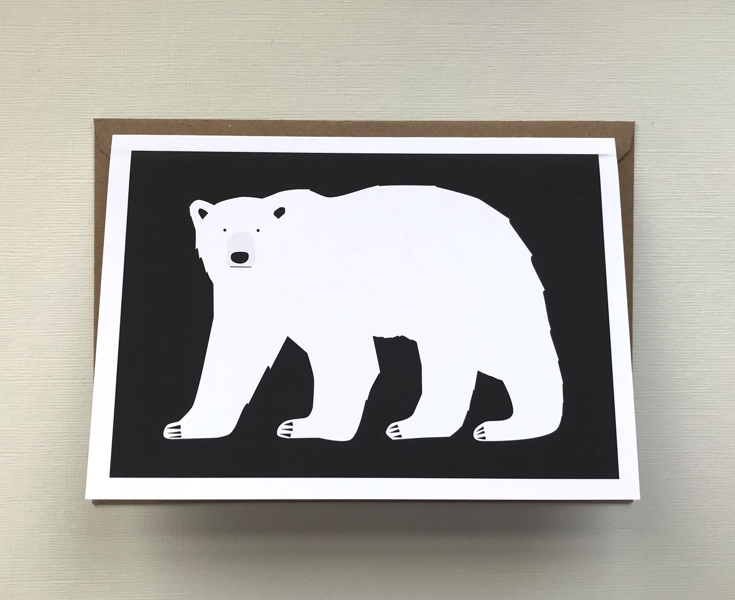 Polar Bear - Greeting, Christmas Card