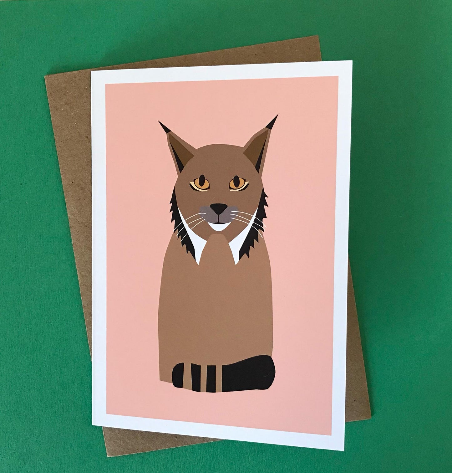 Iberian Lynx - Greeting, Birthday Card