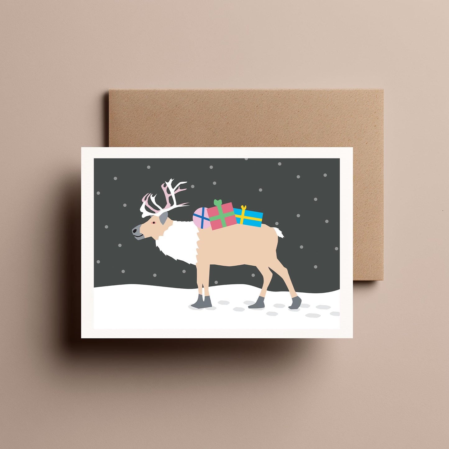 Reindeer - Christmas Card